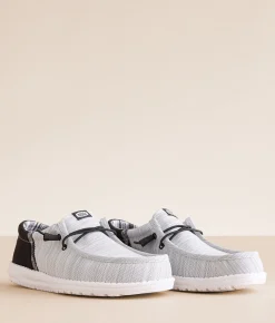 Shoes | HEYDUDE™ Wally Funk Break Pepper Shoe Grey Black