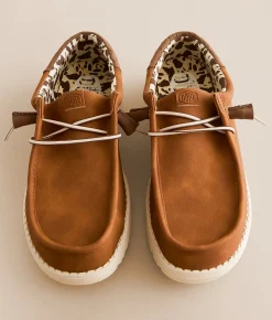 HEYDUDE™ Wally Funk Cattle Shoe Brown Clearance