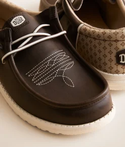 Shoes | HEYDUDE™ Wally Funk Cowboy Shoe Brown