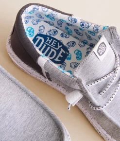 Shoes | HEYDUDE™ Wally Funk Crushed Can Shoe Light Grey