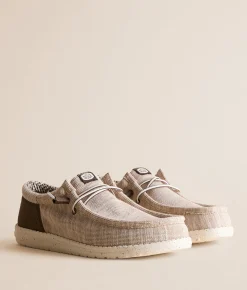 Shoes | HEYDUDE™ Wally Funk Dust Shoe Brown Multi