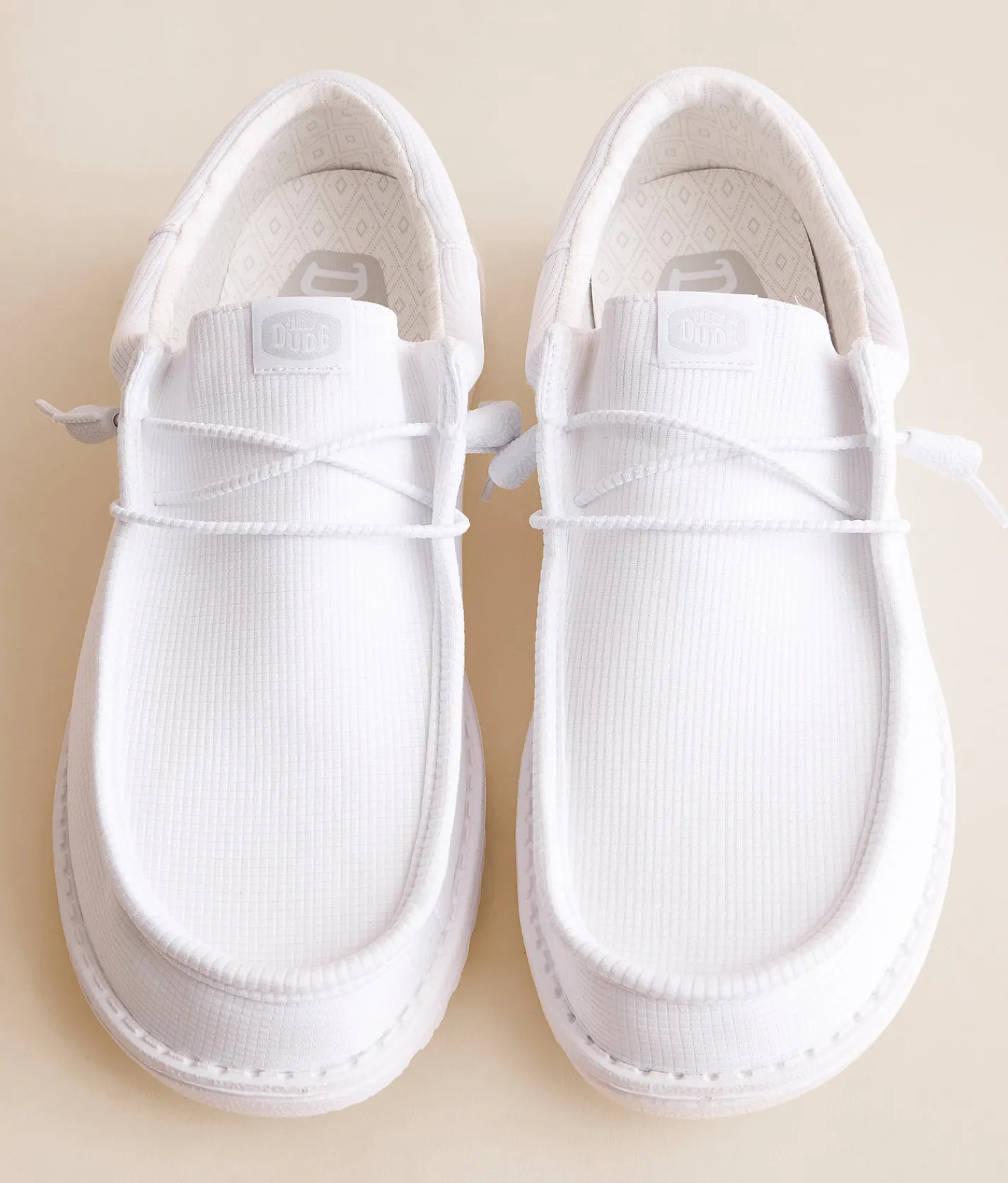 HEYDUDE™ Wally Funk Geo Shoe White Clearance