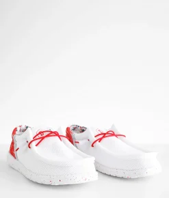 Shoes | HEYDUDE™ Wally Funk Hola Shoe White