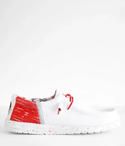 Shoes | HEYDUDE™ Wally Funk Hola Shoe White