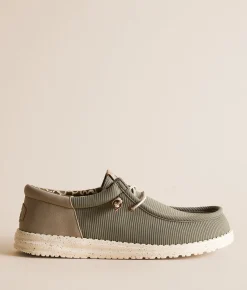 HEYDUDE™ Wally Funk Hunter Shoe Olive Discount