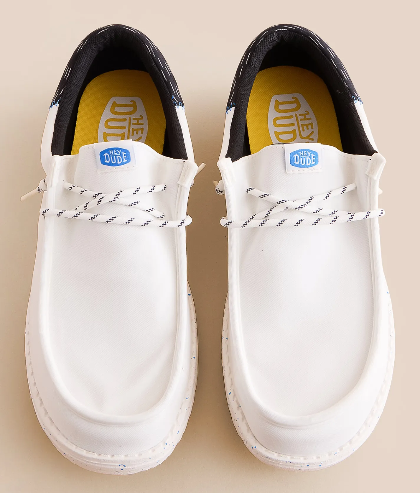 Shoes | HEYDUDE™ Wally Funk Jersey Jacquard Shoe White Multi