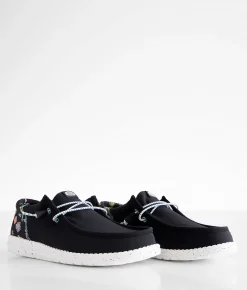Shoes | HEYDUDE™ Wally Funk Neon Tropical Shoe Black