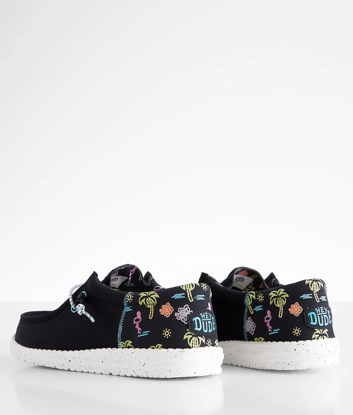 Shoes | HEYDUDE™ Wally Funk Neon Tropical Shoe Black