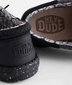 HEYDUDE™ Wally Funk Onyx Shoe Grey Black New