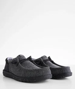 HEYDUDE™ Wally Funk Onyx Shoe Grey Black New