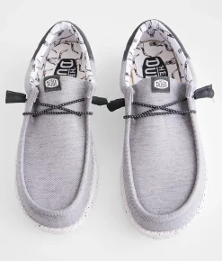 HEYDUDE™ Wally Funk Rancher Shoe Grey Black