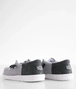 HEYDUDE™ Wally Funk Rancher Shoe Grey Black