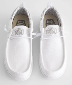 Shoes | HEYDUDE™ Wally Funk Reflective Shoe White