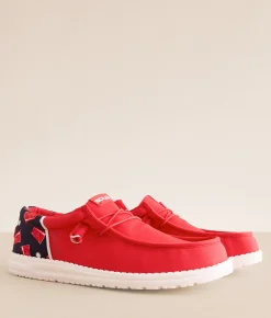 HEYDUDE™ Wally Funk Solo® Cup Shoe Red New