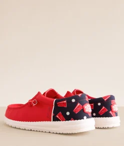 HEYDUDE™ Wally Funk Solo® Cup Shoe Red New