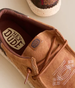 Shoes | HEYDUDE™ Wally Funk Western Shoe Argan Brown Multi