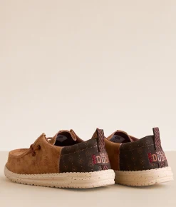 Shoes | HEYDUDE™ Wally Funk Western Shoe Argan Brown Multi