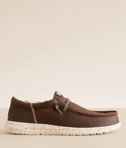 Shoes | HEYDUDE™ Wally Funk Whiskey Shoe Brown
