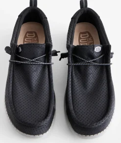 Shoes | HEYDUDE™ Wally Gradient Shoe Black Grey