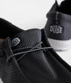 Shoes | HEYDUDE™ Wally Gradient Shoe Black Grey
