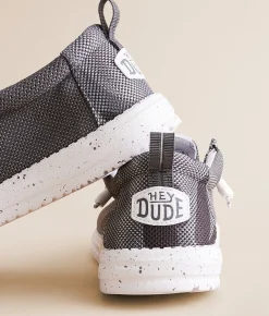 Shoes | HEYDUDE™ Wally Camo Shoe Grey