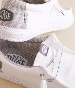 Shoes | HEYDUDE™ Wally Harbin Shoe Grey White