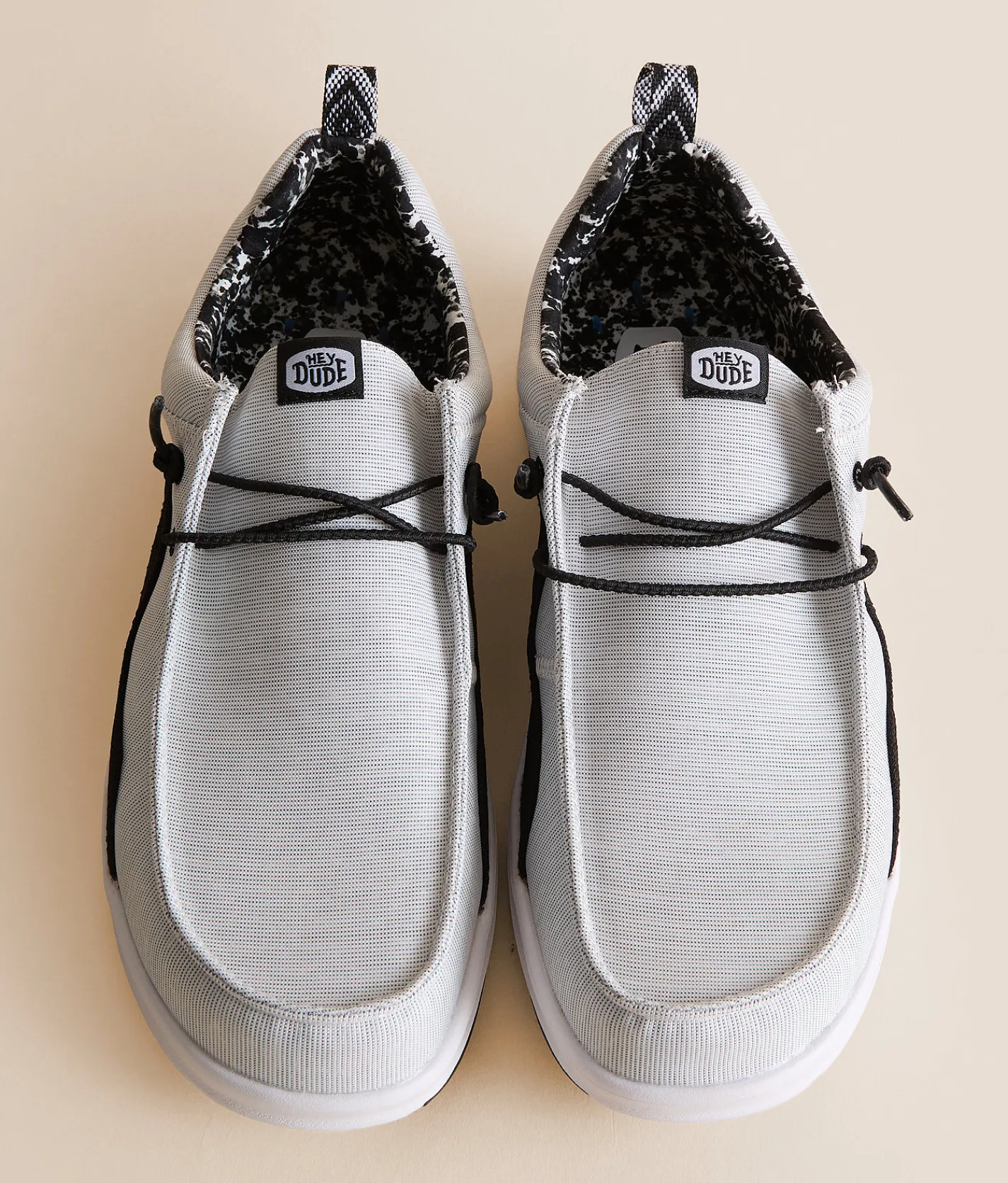 HEYDUDE™ Wally HEY2O Pepper Shoe Black White