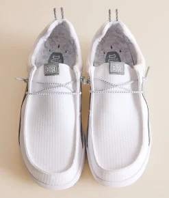 Shoes | HEYDUDE™ Wally HEY2O Topo Shoe White Grey