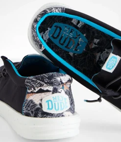 Shoes | HEYDUDE™ Wally H20 Tropical Shoe Black Tropical