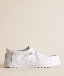 Shoes | HEYDUDE™ Wally Knit Shift Shoe White