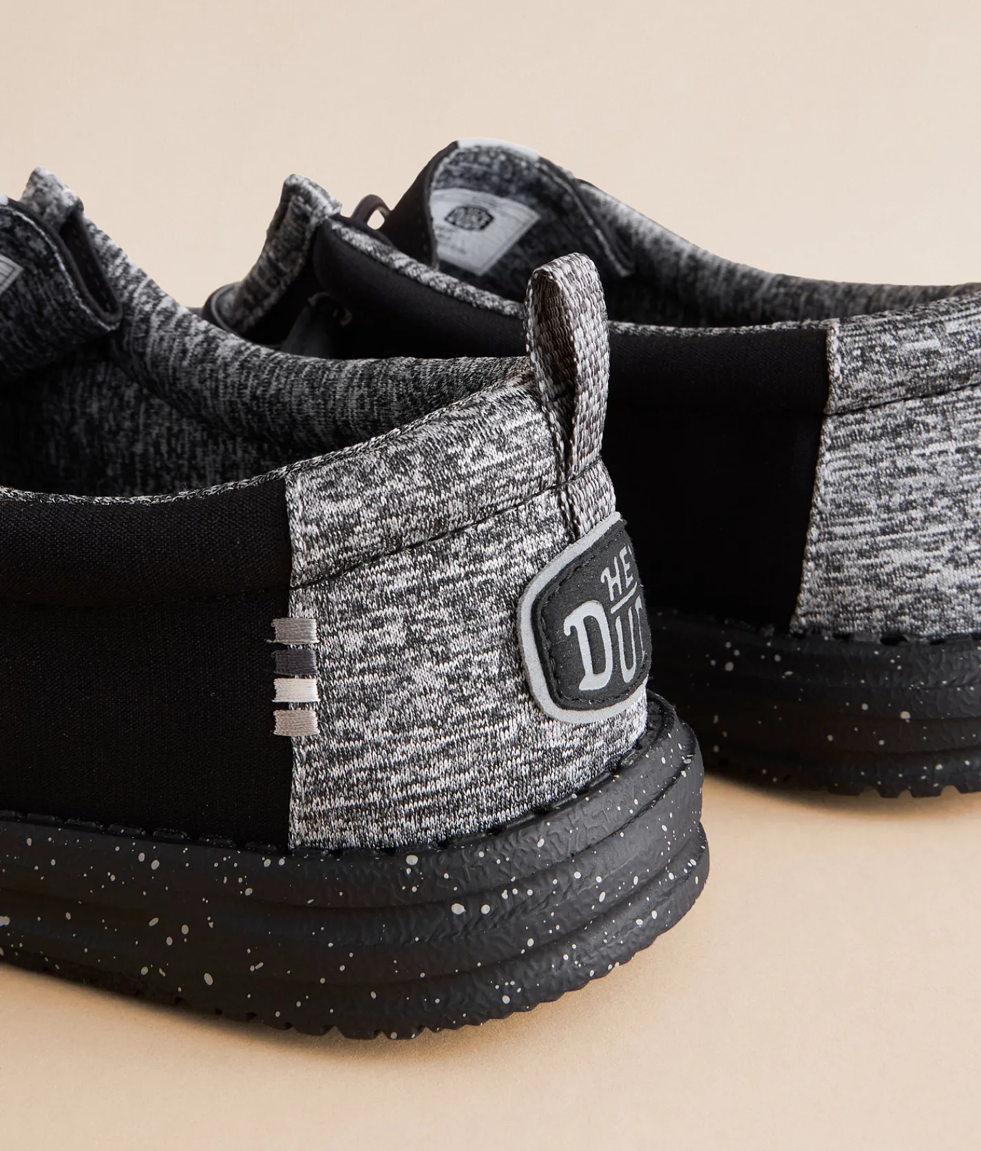 Shoes | HEYDUDE™ Wally Magnesium Shoe Black Grey