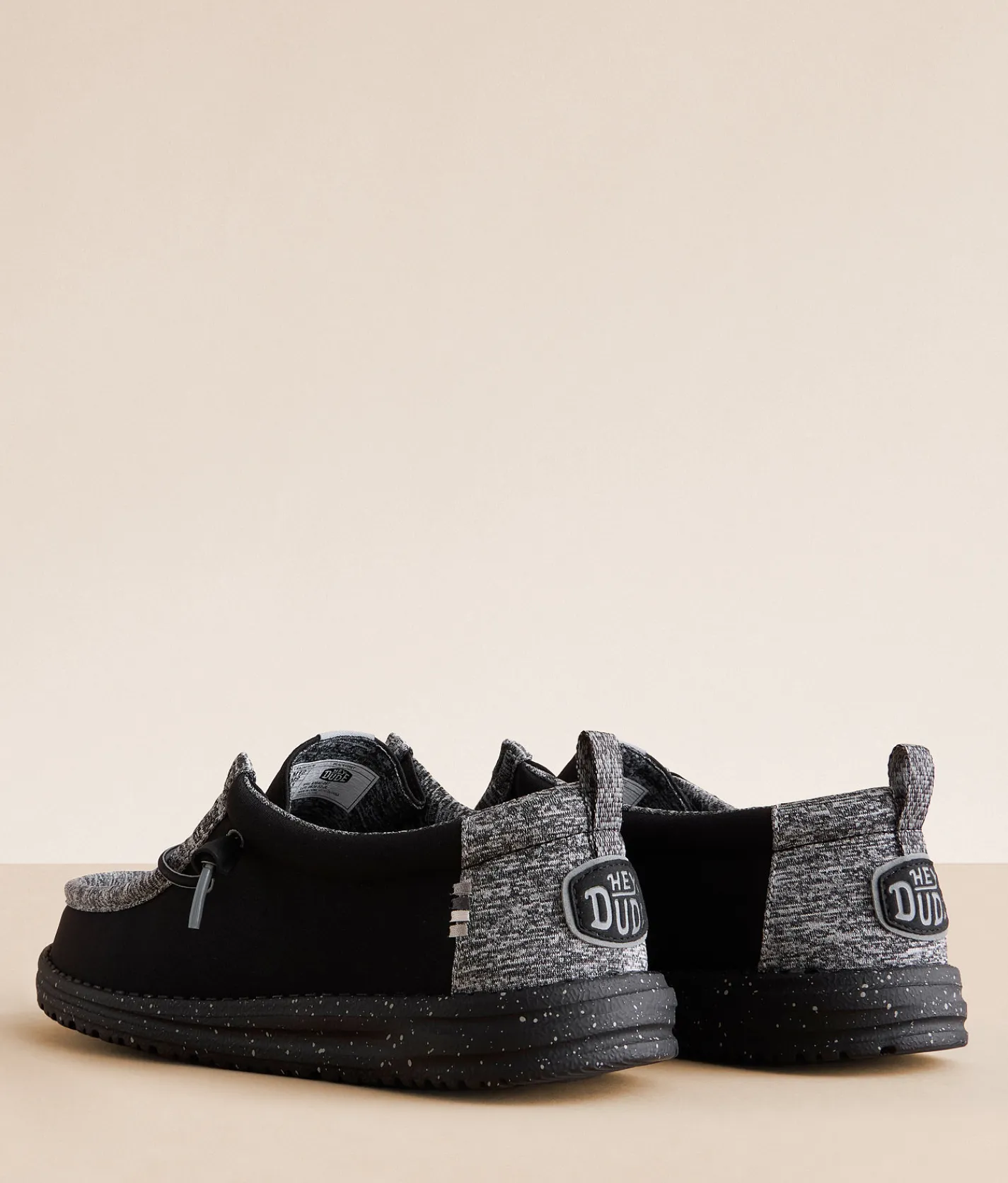 Shoes | HEYDUDE™ Wally Magnesium Shoe Black Grey