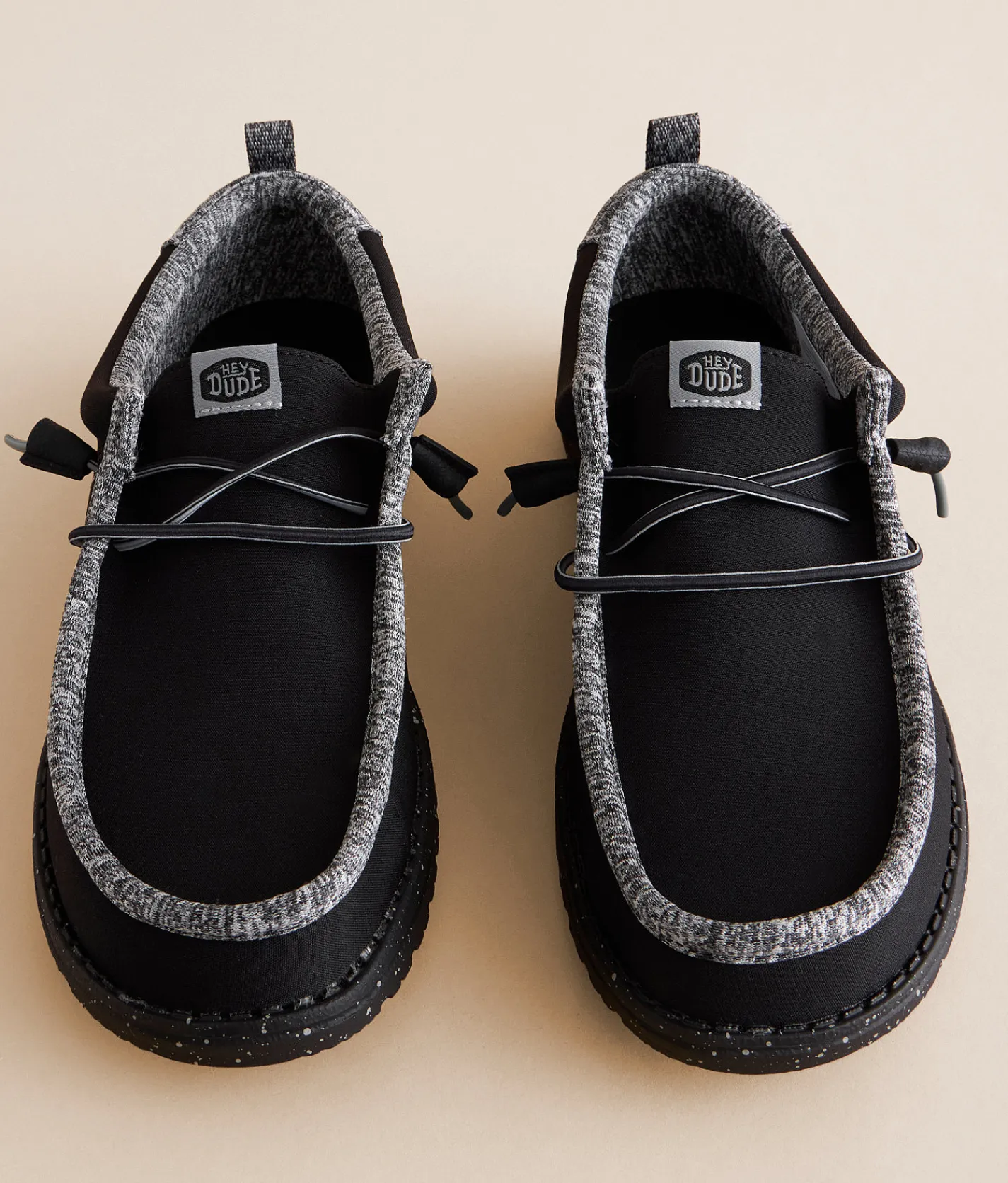 Shoes | HEYDUDE™ Wally Magnesium Shoe Black Grey