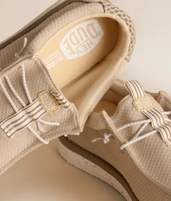 Shoes | HEYDUDE™ Wally Mesh Neutrals Shoe Island Neutral Multi