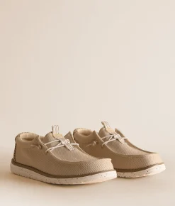 Shoes | HEYDUDE™ Wally Mesh Neutrals Shoe Island Neutral Multi