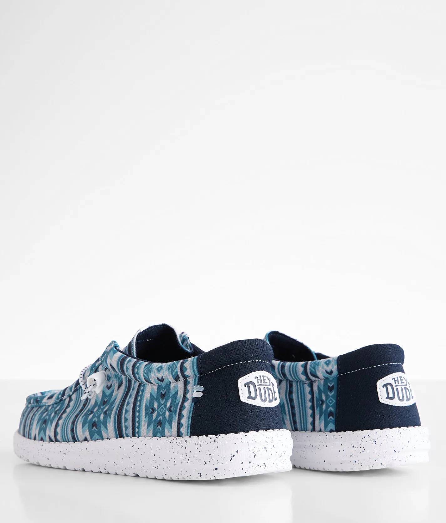HEYDUDE™ Wally Navy Blanket Shoe Navy Multi Best