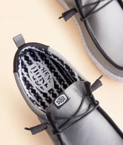 HEYDUDE™ Wally Nylon Grey Shoe Grey Multi Online
