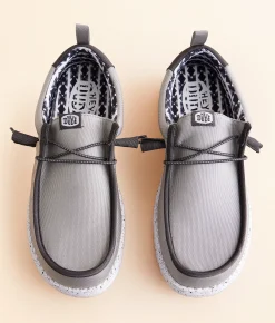 HEYDUDE™ Wally Nylon Grey Shoe Grey Multi Online