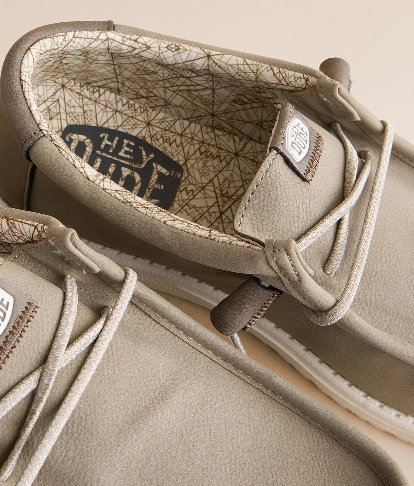 HEYDUDE™ Wally Oak Geo Shoe Brown Outlet