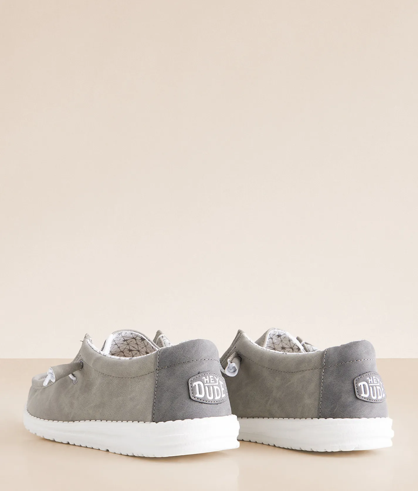 HEYDUDE™ Wally Ozzy Shoe Light Grey Grey New