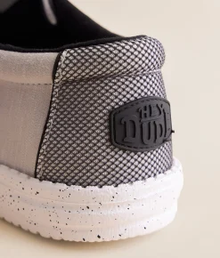 Shoes | HEYDUDE™ Wally Platinum Shoe Grey