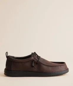 HEYDUDE™ Wally Salute Shoe Dark Brown
