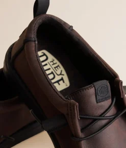HEYDUDE™ Wally Salute Shoe Dark Brown