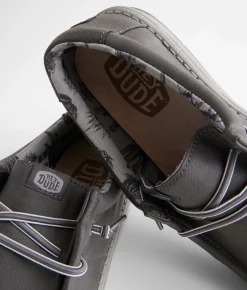 HEYDUDE™ Wally Santa Fe Shoe Smoke Grey Outlet