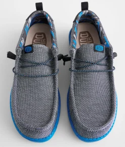 HEYDUDE™ Wally Sapphire Shoe Grey Ocean Outlet