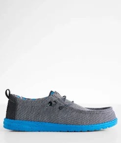 HEYDUDE™ Wally Sapphire Shoe Grey Ocean Outlet
