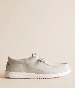 HEYDUDE™ Wally Stitch Stone Shoe Light Grey Online