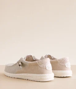 HEYDUDE™ Wally Stitch String Shoe Tan Sale