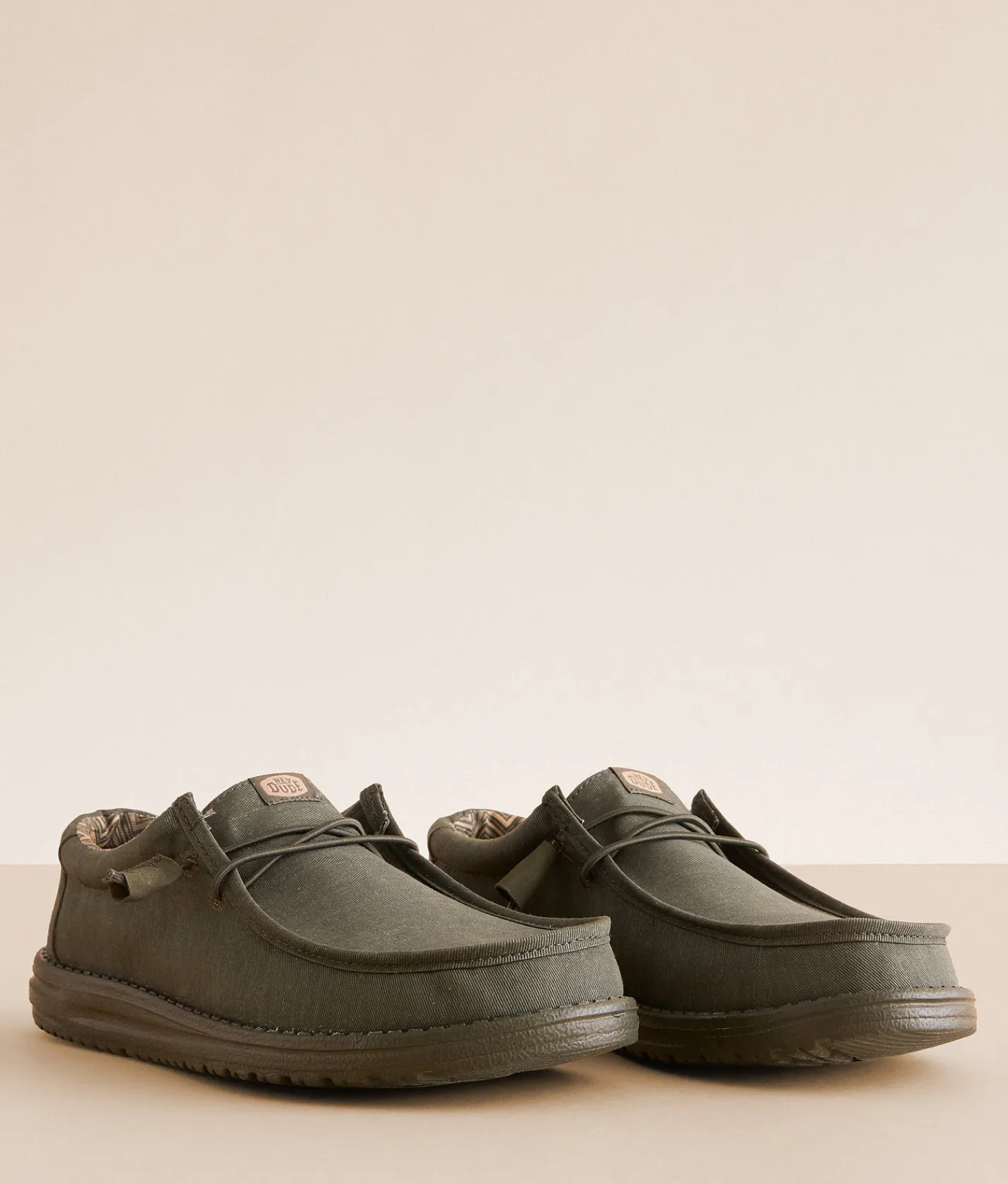 Shoes | HEYDUDE™ Wally Stretch Canvas Shoe Deep Green