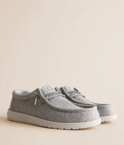 HEYDUDE™ Wally Stretch Jersey Shoe Grey Online